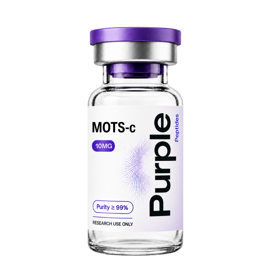 MOTS-c 10 mg Purple Peptides research vial